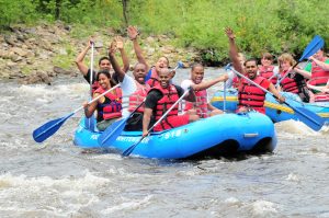 Friends on Lehigh River