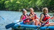 afternoon express rafting trips, 1/2 day raft trips, half day rafting trips