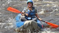 inflatable kayaking