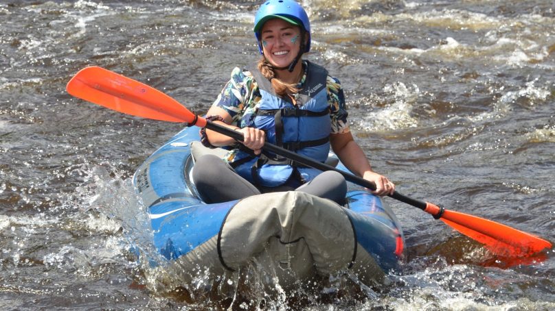 inflatable kayaking