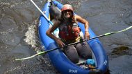 inflatable kayaking