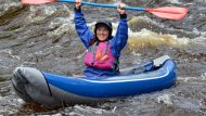 inflatable kayaking