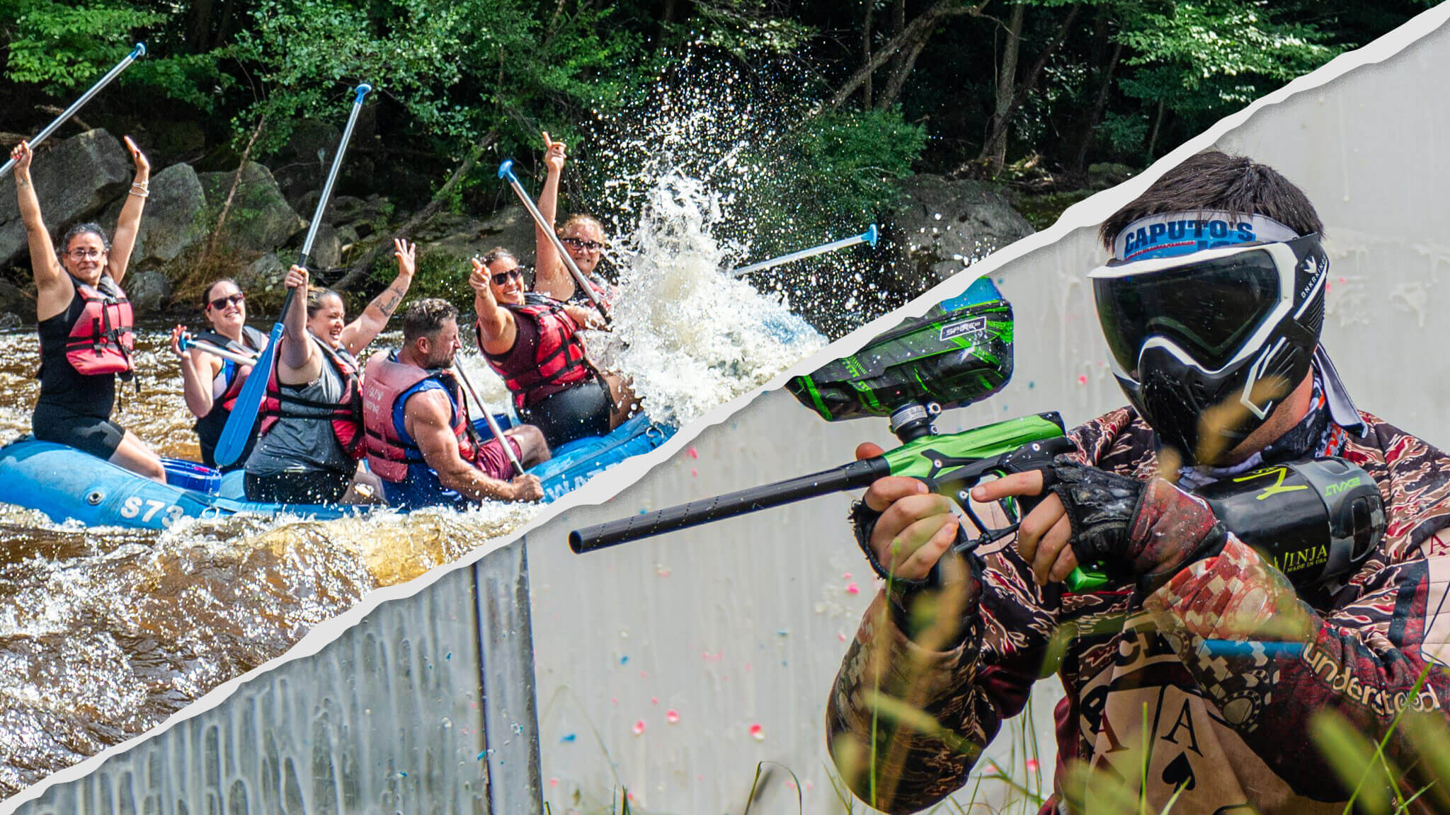 Rafting & Paintball