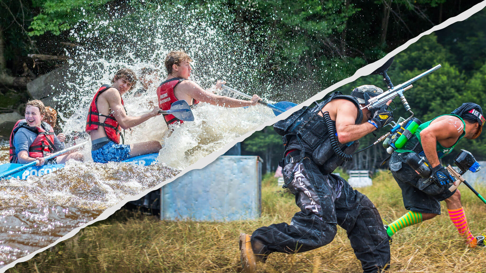 Rafting & Paintball